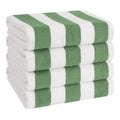 Devontia Cabana Striped Beach Towels, 30x60 inch 4 Piece Oversize Pool Towels (Set of 4)